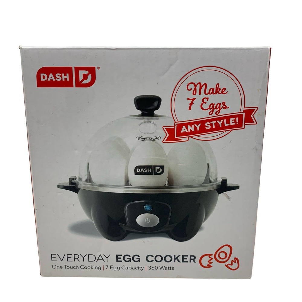 Dash 3-in-1 Everyday 7-Egg Cooker with Omelet Maker and Poaching
